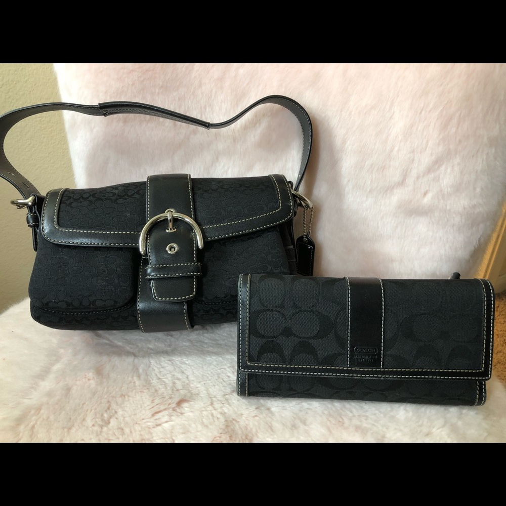 Authentic coach Purse  & wallet